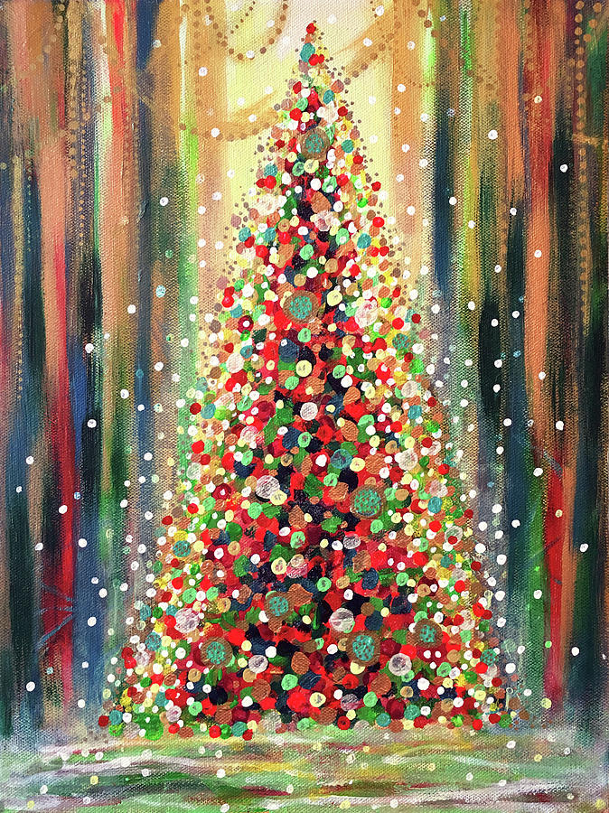 The Plaza Tree Painting by Catherine Mizell - Fine Art America