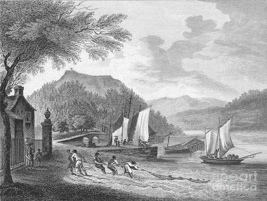 The Port Of Inverary Drawing by Print Collector