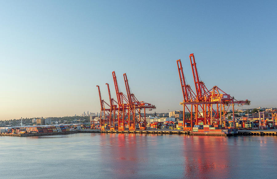 The Port of Vancouver Photograph by Douglas Wielfaert