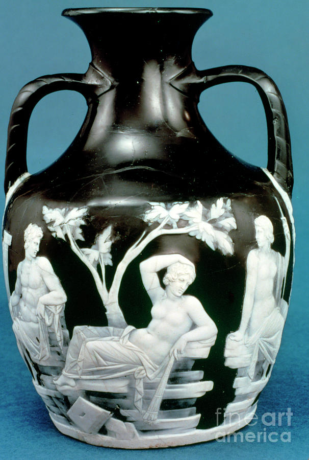 The Portland Vase, C5-25 Ad Drawing by Print Collector