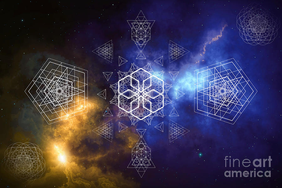 The Power is within us Sacred Geometry by Nathalie DAOUT The Power is within us Sacred Geometry by Nathalie DAOUT