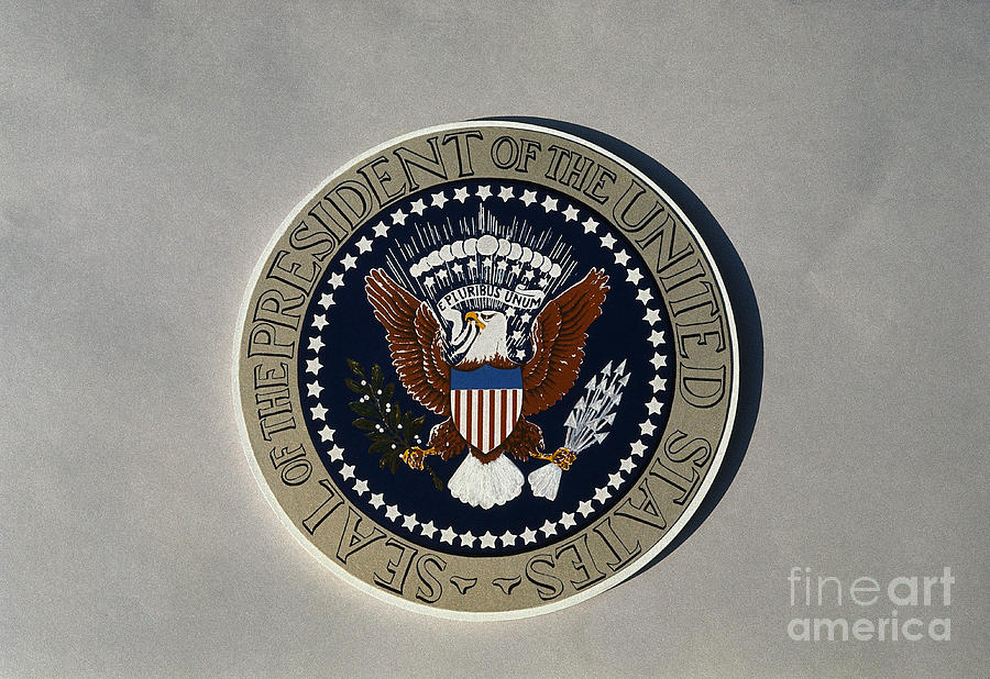 The Presidential Seal Photograph by Bettmann