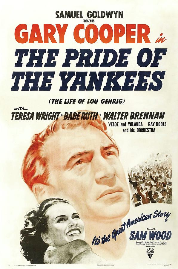 The Pride Of The Yankees -1942-. Photograph by Album