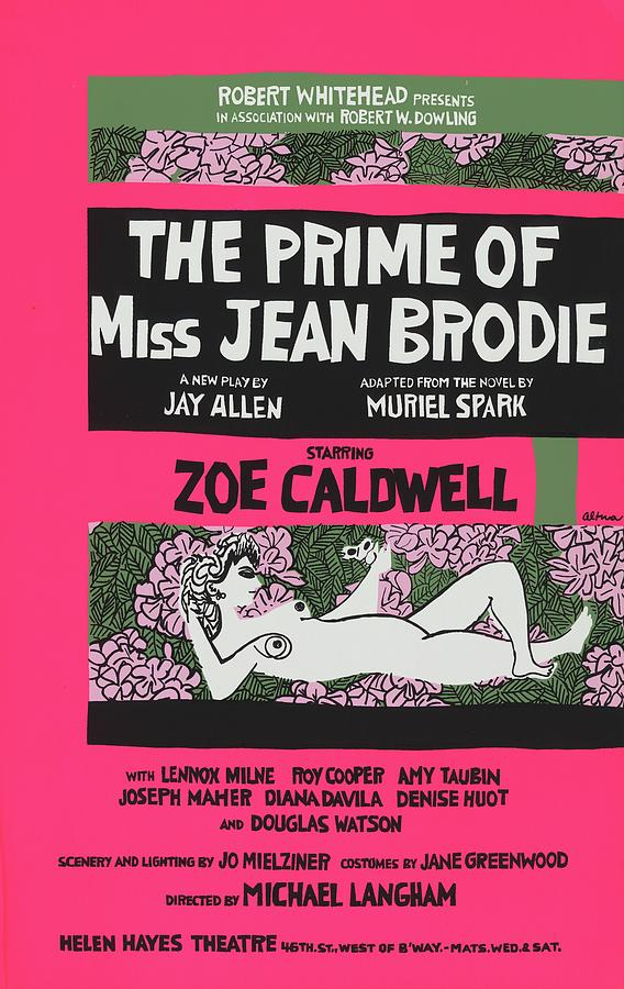 The Prime Of Miss Jean Brodie Painting by Artcraft Lithograph