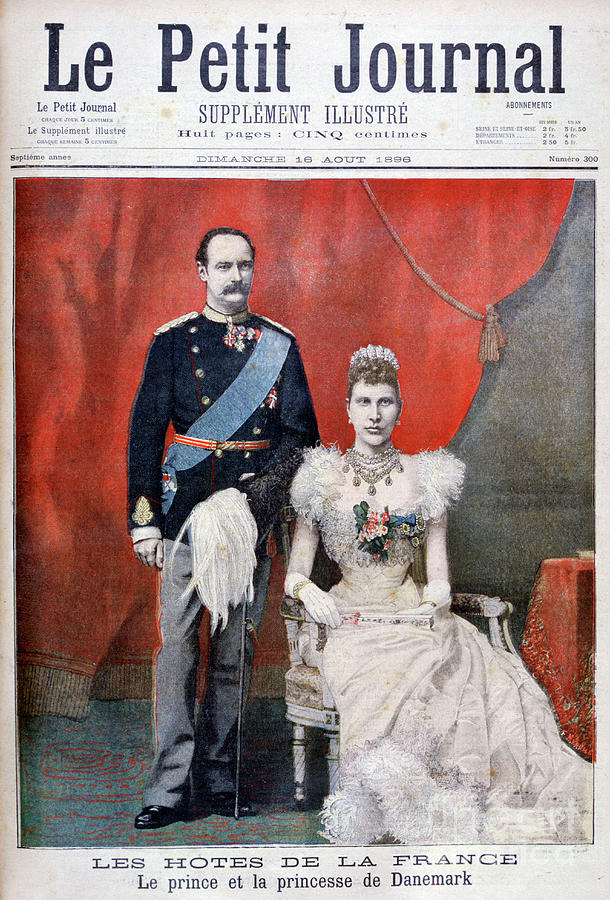 The Prince And Princess Of Denmark Drawing by Print Collector