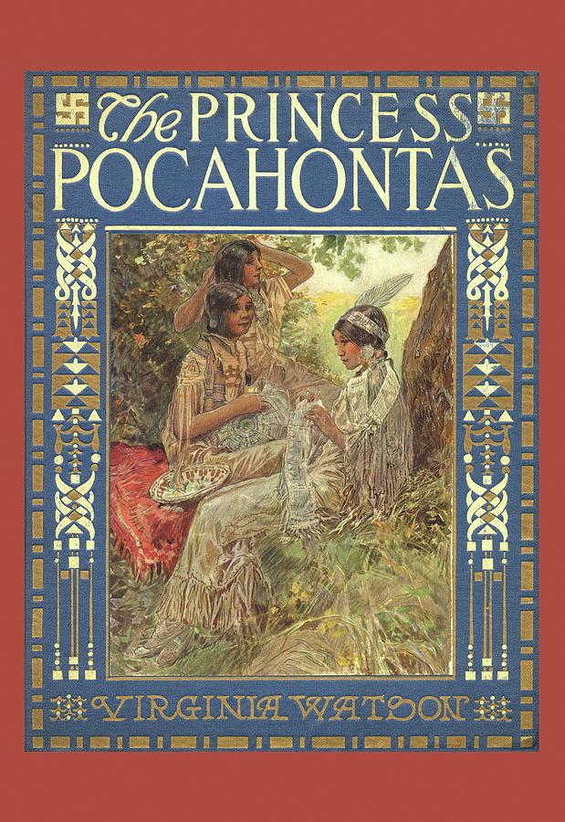 Pocahontas Painting - The Princess Pocahontas by George Wharton Edwards