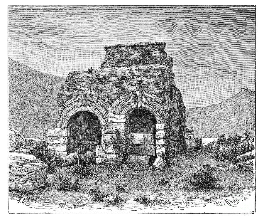 The Prison Of St Paul, Ephesus, Turkey Drawing by Print Collector
