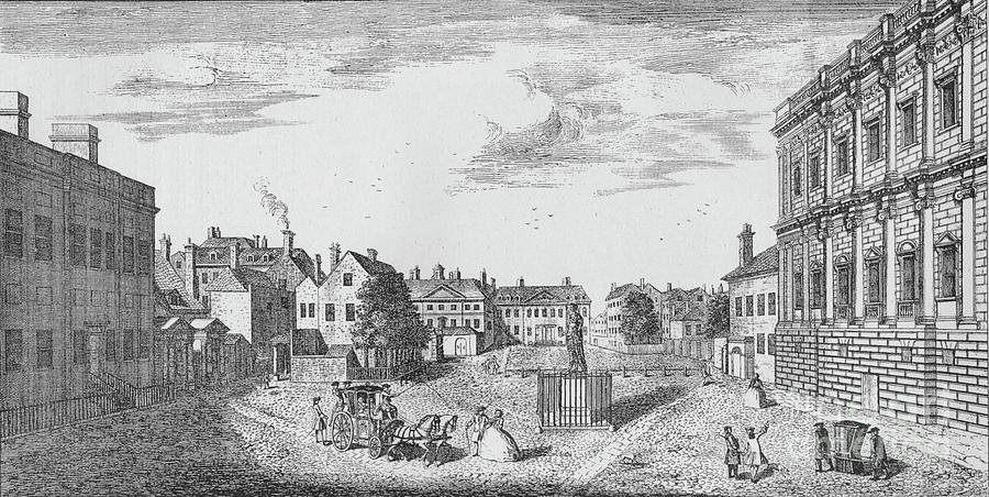 The Privy Garden Of Whitehall Palace Drawing by Print Collector