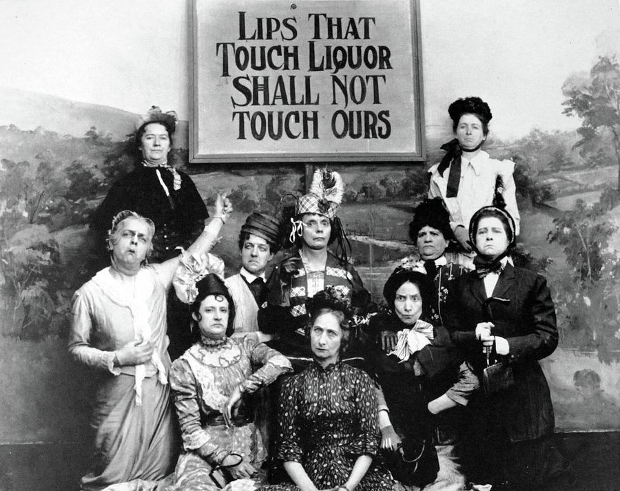 The Prohibition Temperance League 1919 Photograph by Doc Braham