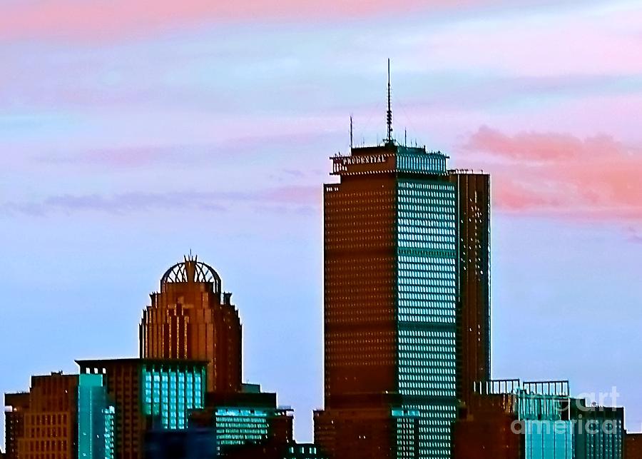 The PRU - Iconic Boston Photograph by Lori Lafargue