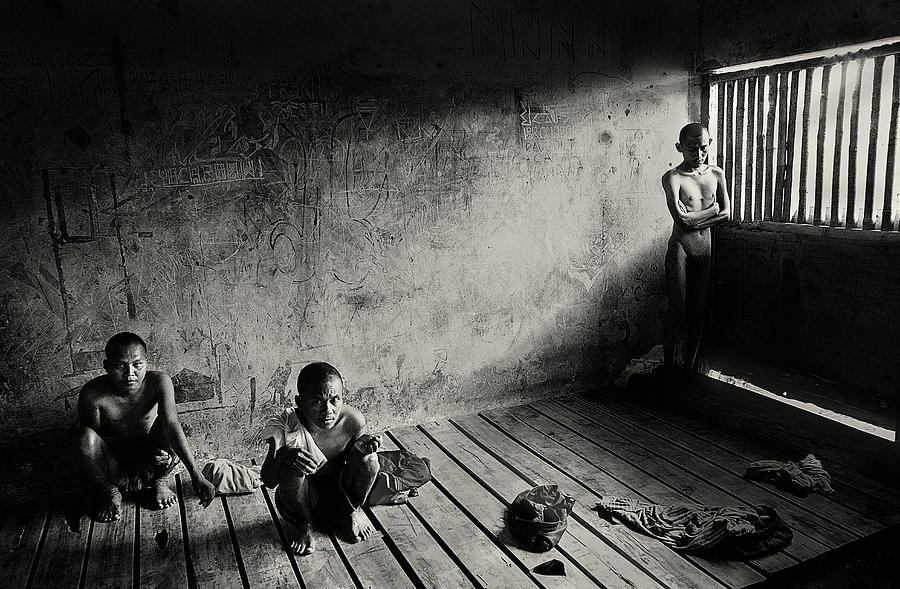 Black And White Photograph - The Quarantine by Sebastian Kisworo