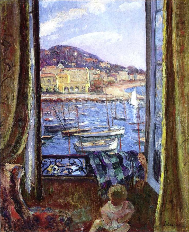 The Quay At St Pierre In Cannes Painting