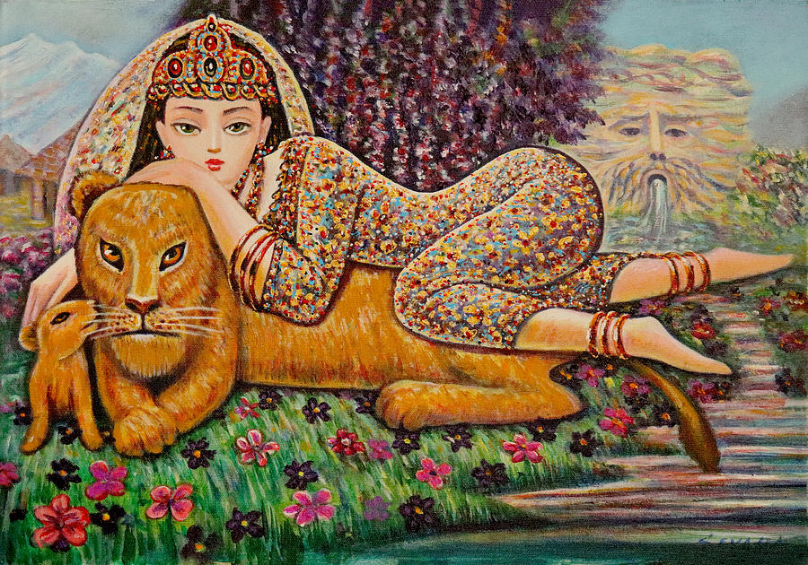 Nature Painting - The Queen of Love by Sevada Grigoryan