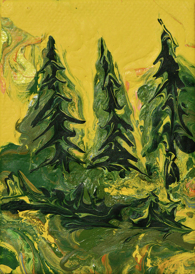 The Quiet Pines Painting