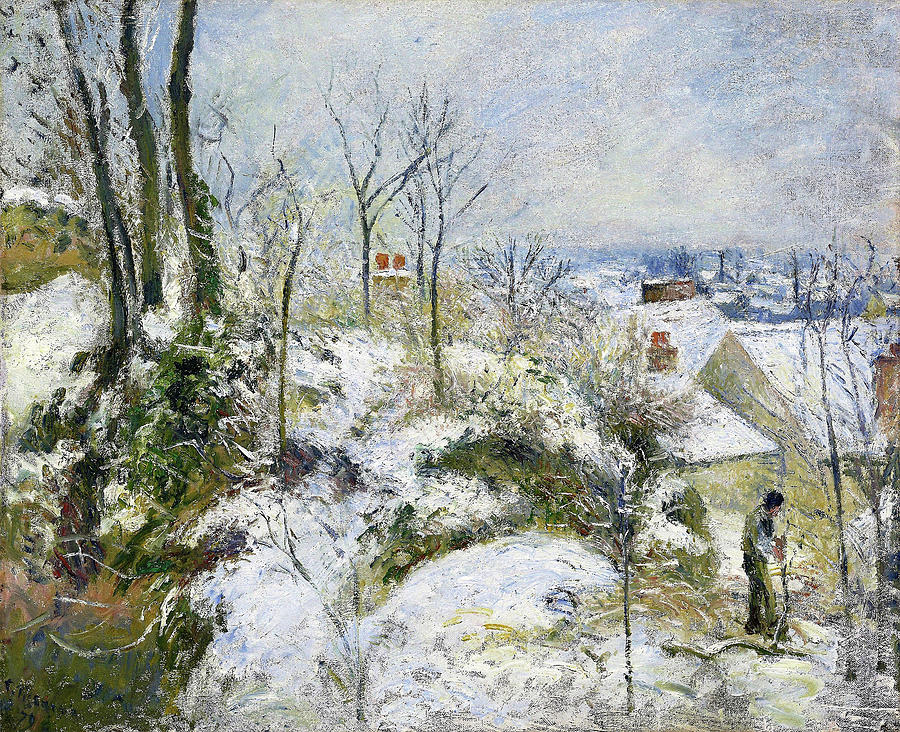 The Rabbit-Warren, Cote Saint-Denis At Pontoise - Digital Remastered Edition Painting By Camille Pissarro