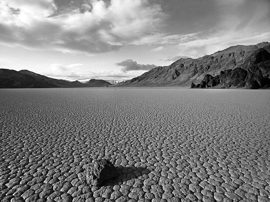 The Racetrack Playa Death Valley Photograph by Joe Schofield