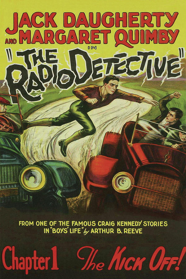 The Radio Detective Painting by Unknown