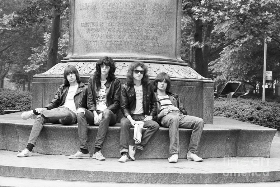 The Ramones In Nyc Photograph by The Estate Of David Gahr The Ramones In Nyc Photograph by The Estate Of David Gahr