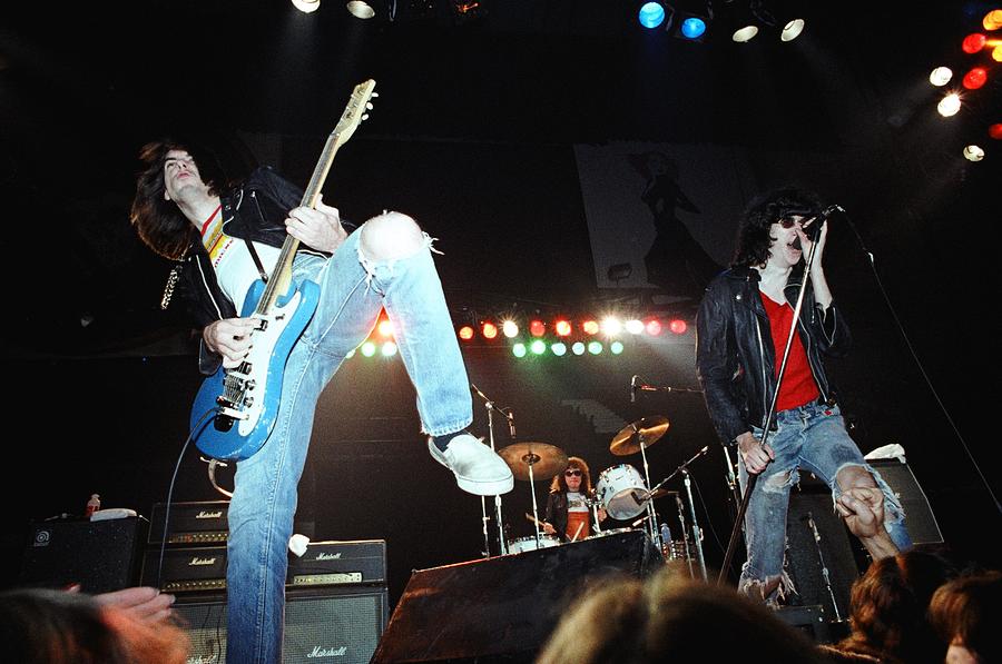 The Ramones Perform Live Photograph by Richard Mccaffrey
