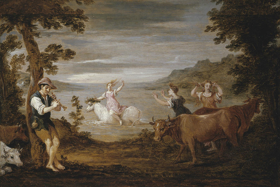 The Rape of Europa Painting by David Teniers the Younger