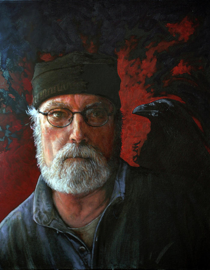 The Raven King Painting by William Stoneham