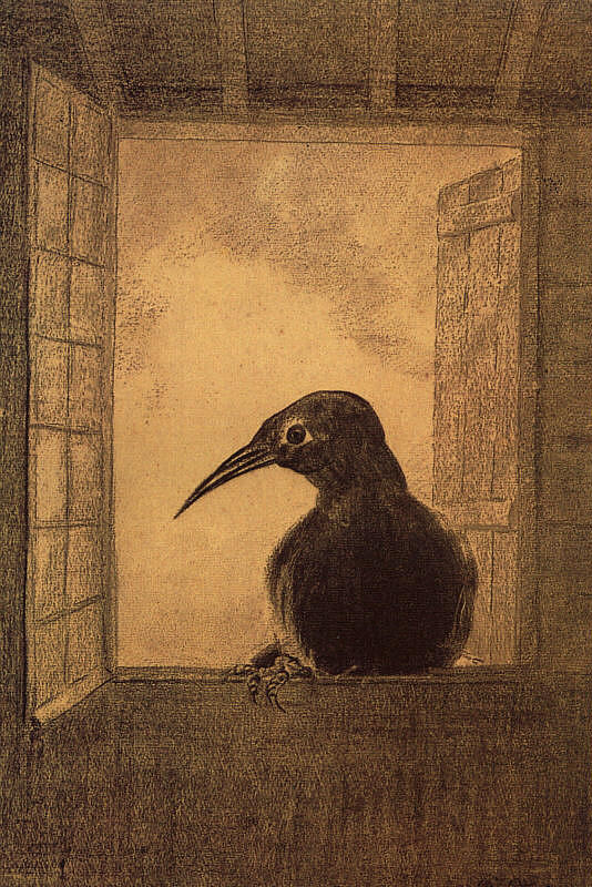 The Raven,1882 Painting