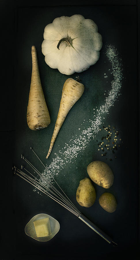 Vegetable Photograph - The Recipe by Bernadette Heemskerk