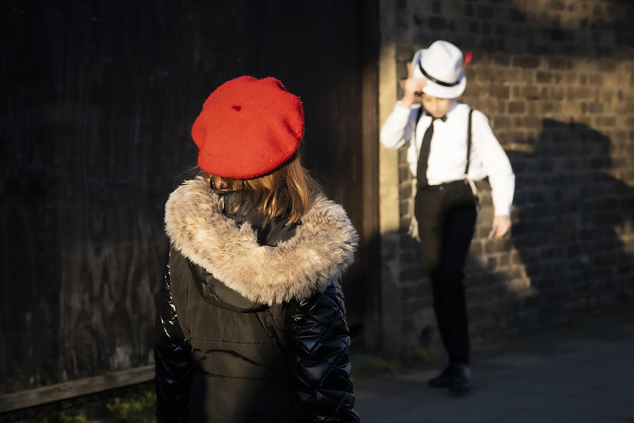 Hat Photograph - The Red Beret by Linda Wride