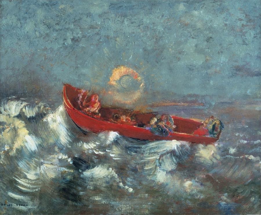 The Red Boat, 1905 Painting
