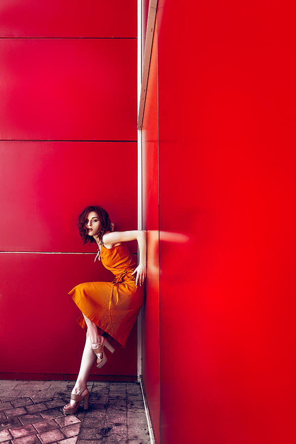 The Red Corner Photograph by Ruslan Bolgov (axe)