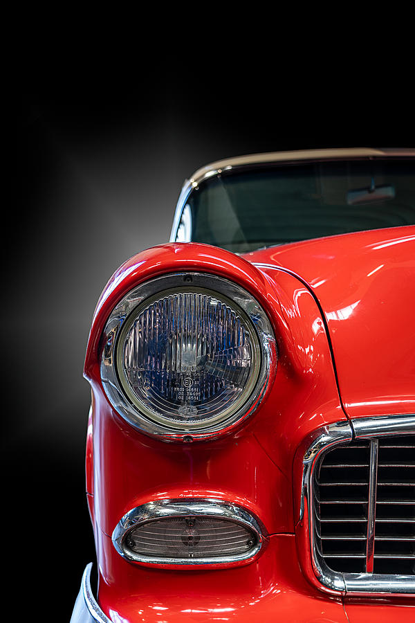 Abstract Photograph - The Red Dreamcar by Roland Weber