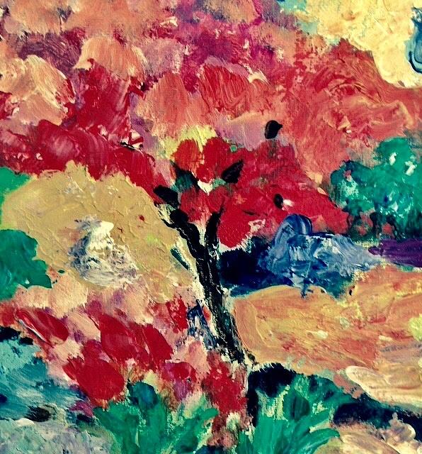 The Red Tree Painting