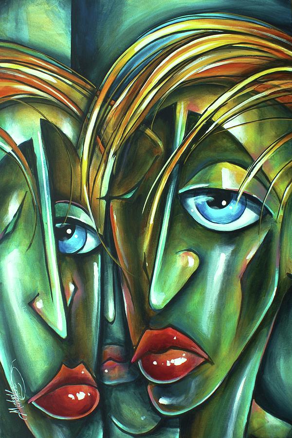  The Reflection Painting by Michael Lang