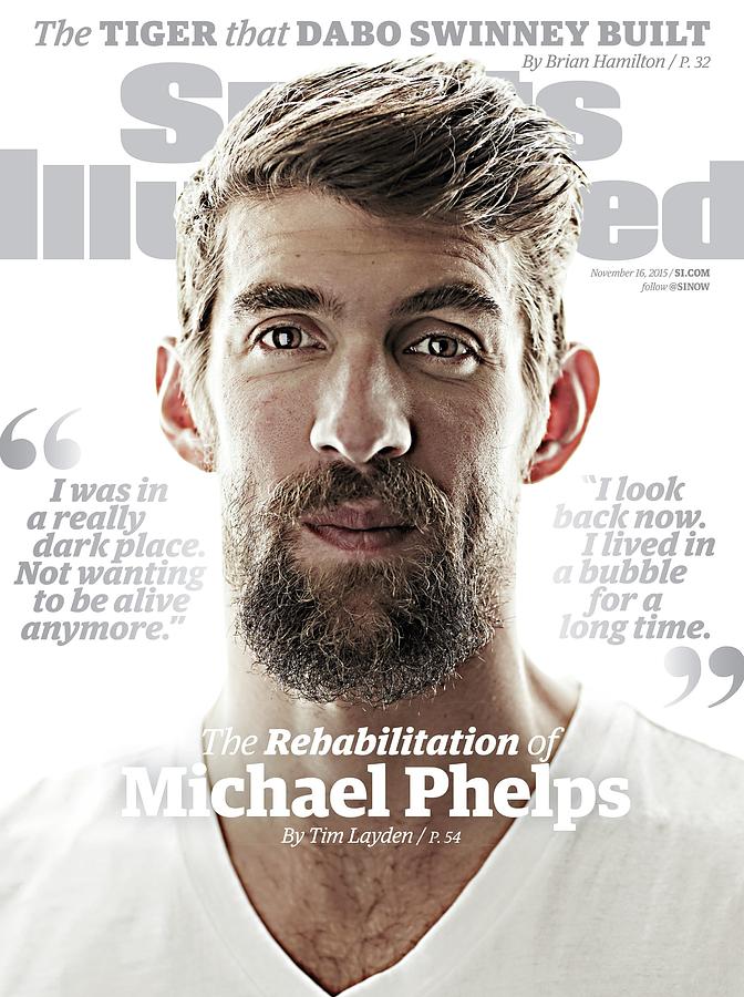 The Rehabilitation Of Michael Phelps Sports Illustrated Cover Photograph by Sports Illustrated