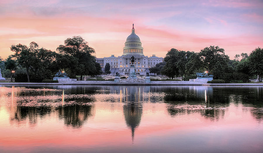 Capitol Building Photograph - The Republic Awakens by JC Findley