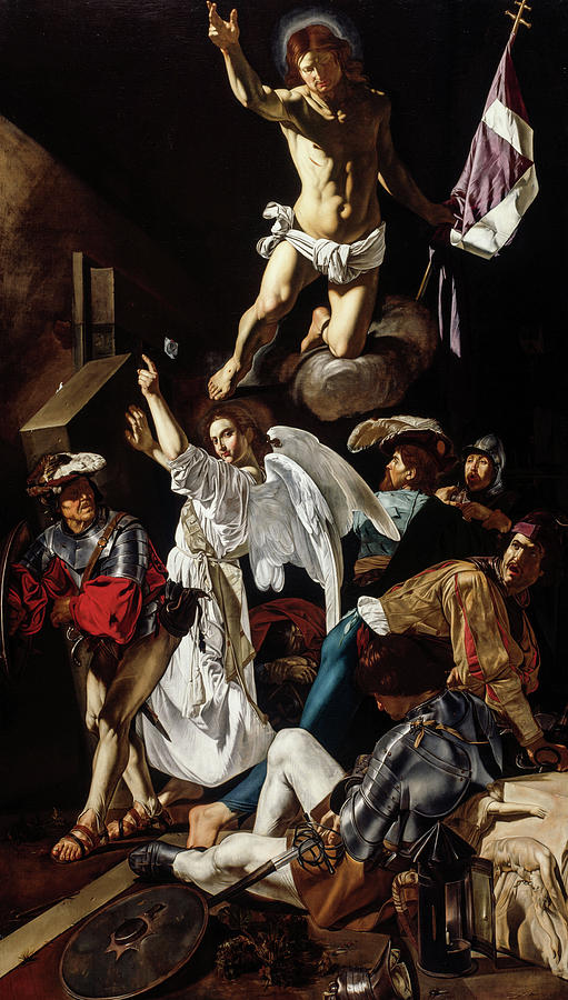 Caravaggio Painting - The Resurrection, 1620 by Cecco del Caravaggio