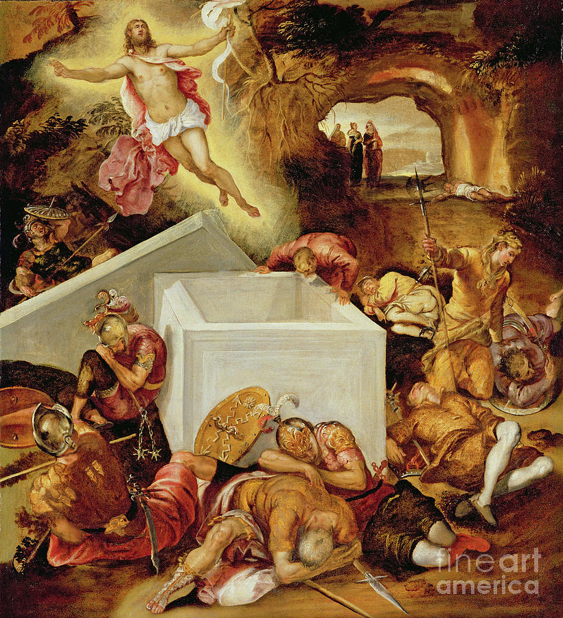 The Resurrection Of Christ Painting by Jacopo Robusti Tintoretto