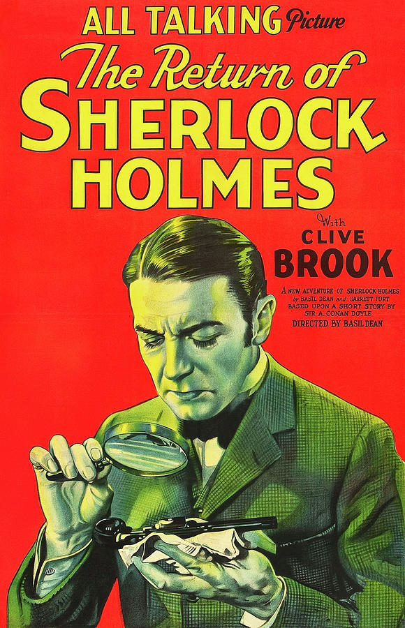The Return of Sherlock Holmes (1929) Painting by Unknown