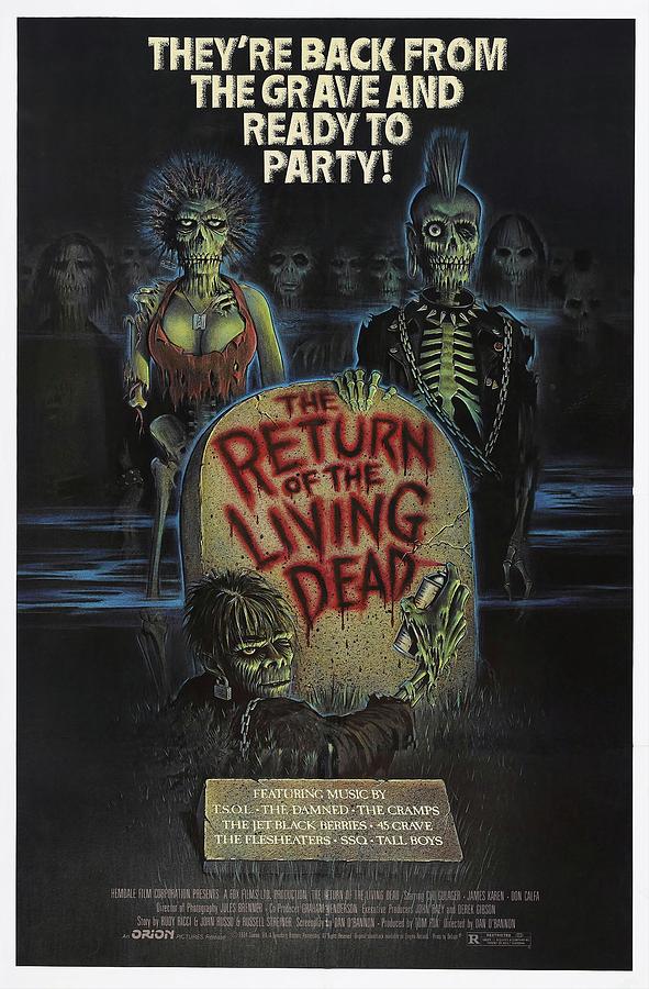 The Return Of The Living Dead -1985-. Photograph by Album