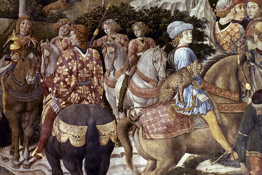 The Ride Of The Magi, c1460 Painting by Benozzo Gozzoli