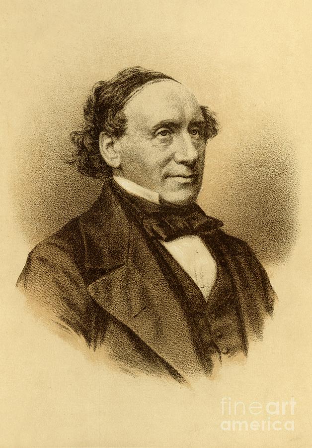 The Right Hon James Whiteside Drawing by Print Collector