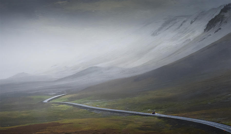 The Ring Road,  Iceland Photograph by John-mei Zhong