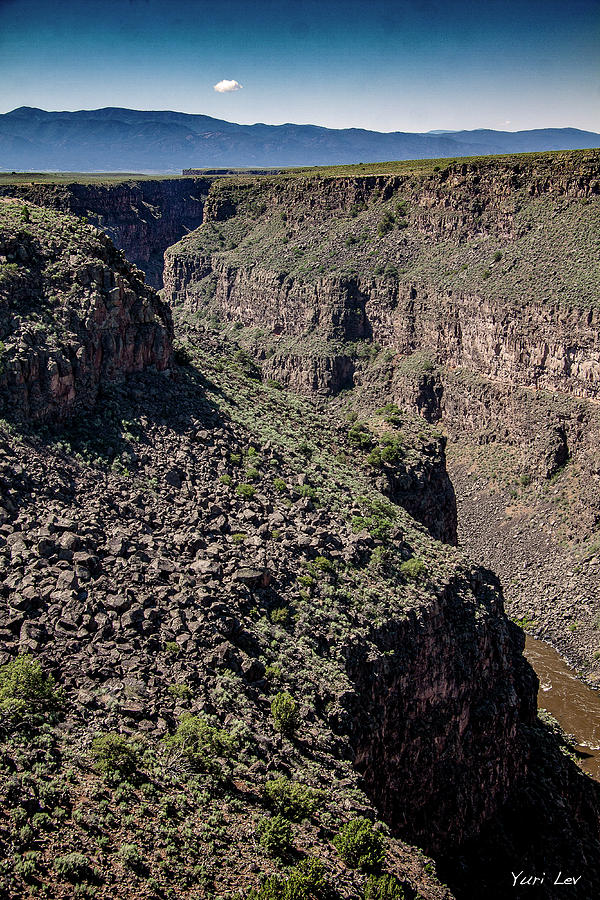 Nature Photograph - The Rio Grande Gorge by Yuri Lev