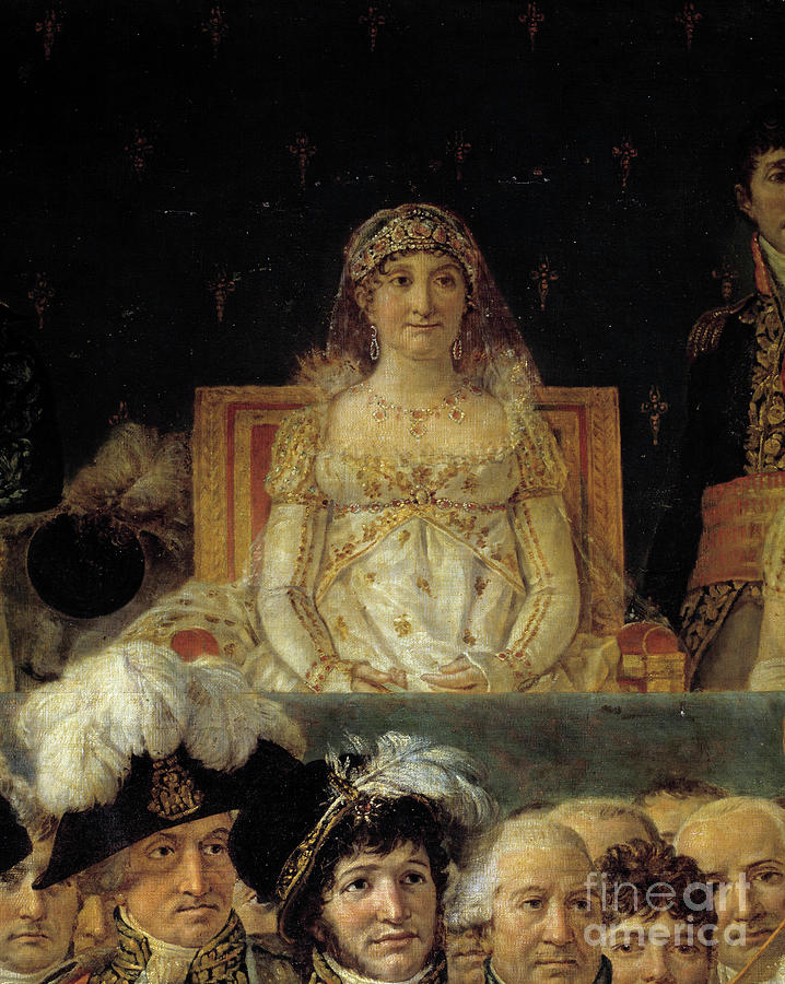 The Rite Of Napoleon Detail Depicting Laetitia Bonaparte Letizia Maria