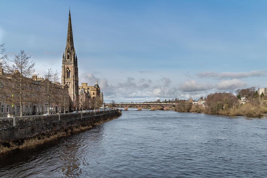 The River Tay in Perth by Ross G Strachan The River Tay in Perth by Ross G Strachan