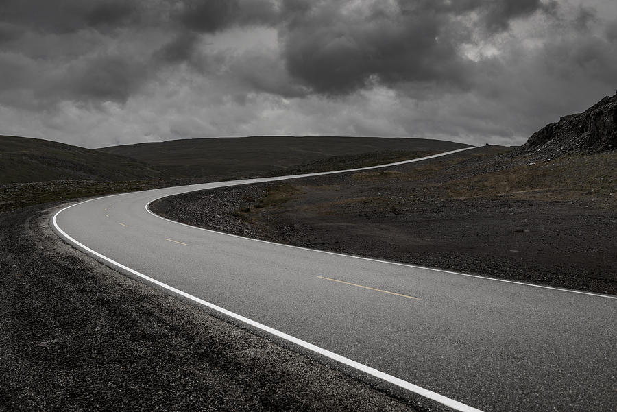 The Road 98 Photograph by Viggo Johansen