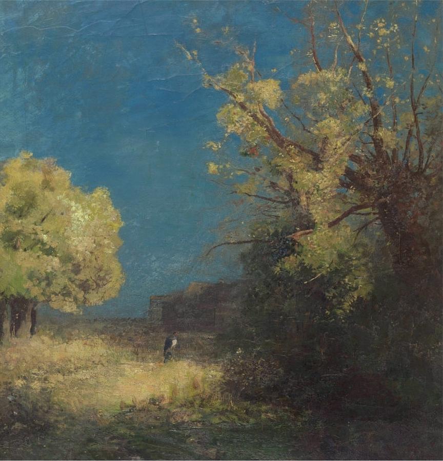 The Road At Peyrelebade, 1880 Painting