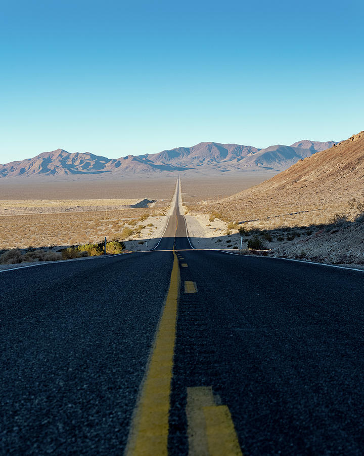 The Road To Death Valley Photograph by William Dickman