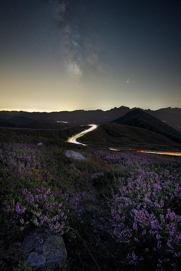 The Road To Sky Photograph by Simon Rohl