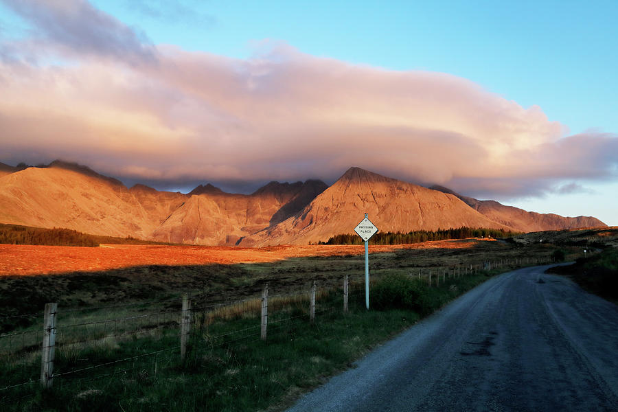 The Road to the Cuillins Photograph by Nicholas Blackwell